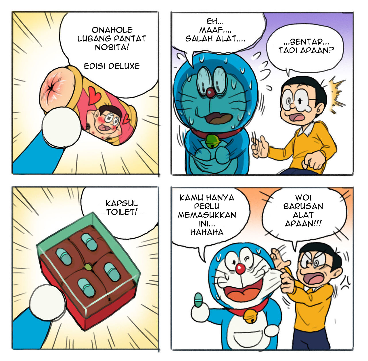 Komik dewasa Doraemon alat mesum hentai xxx manga 17+